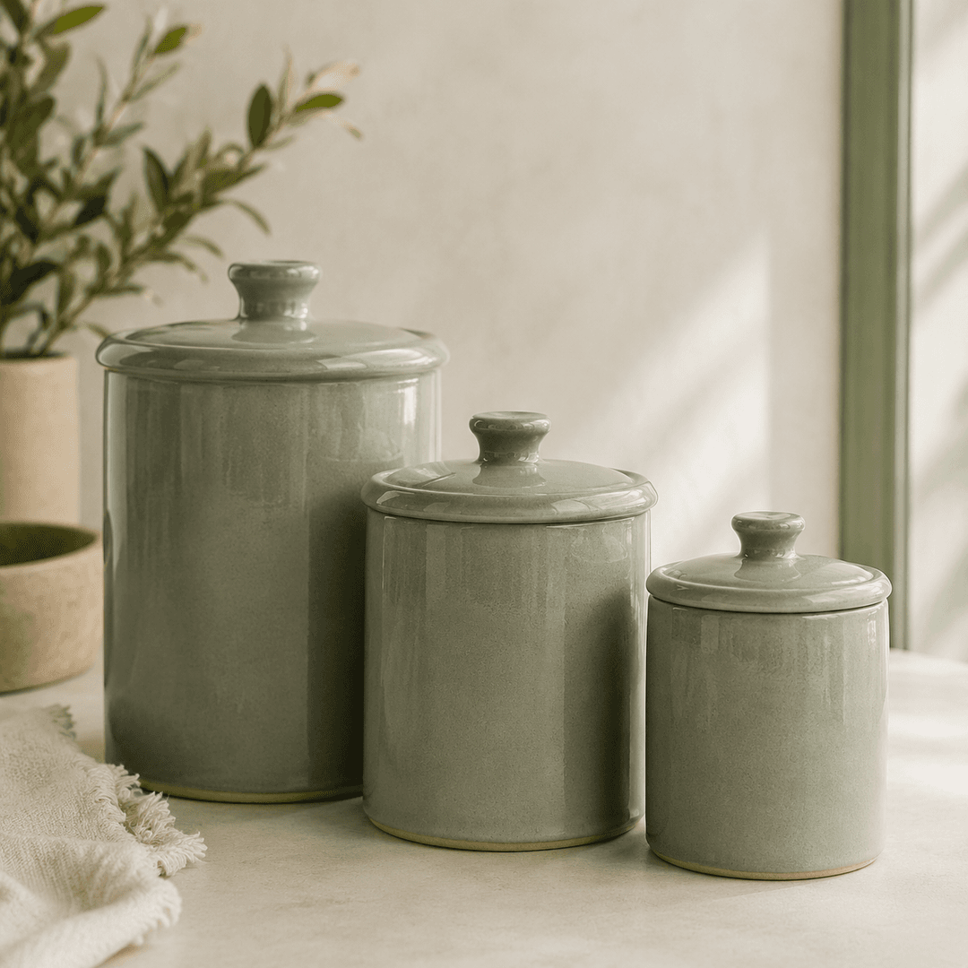 Counter Canister Trio