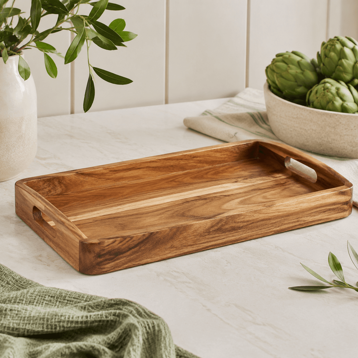 Acacia Counter Tray